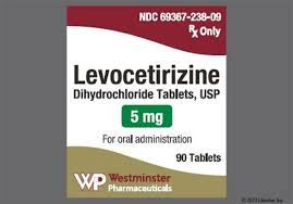 Levocetirizine (Xyzal or Generic)